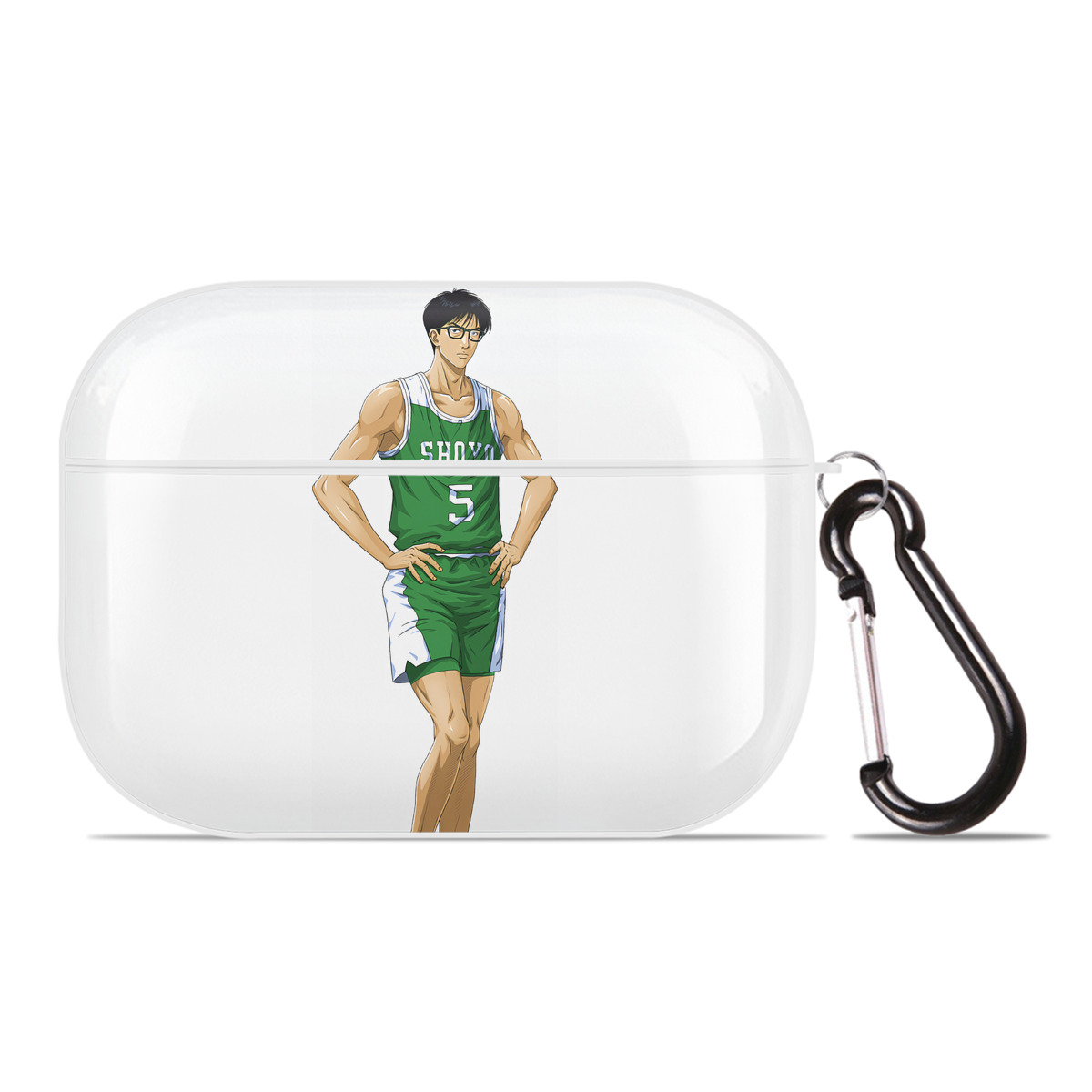 SLAM DUNK／スラムダンク 【AirPods Pro用】ハードシェル保護ケース 耐衝撃・防指紋・カラビナ付き商品仕様