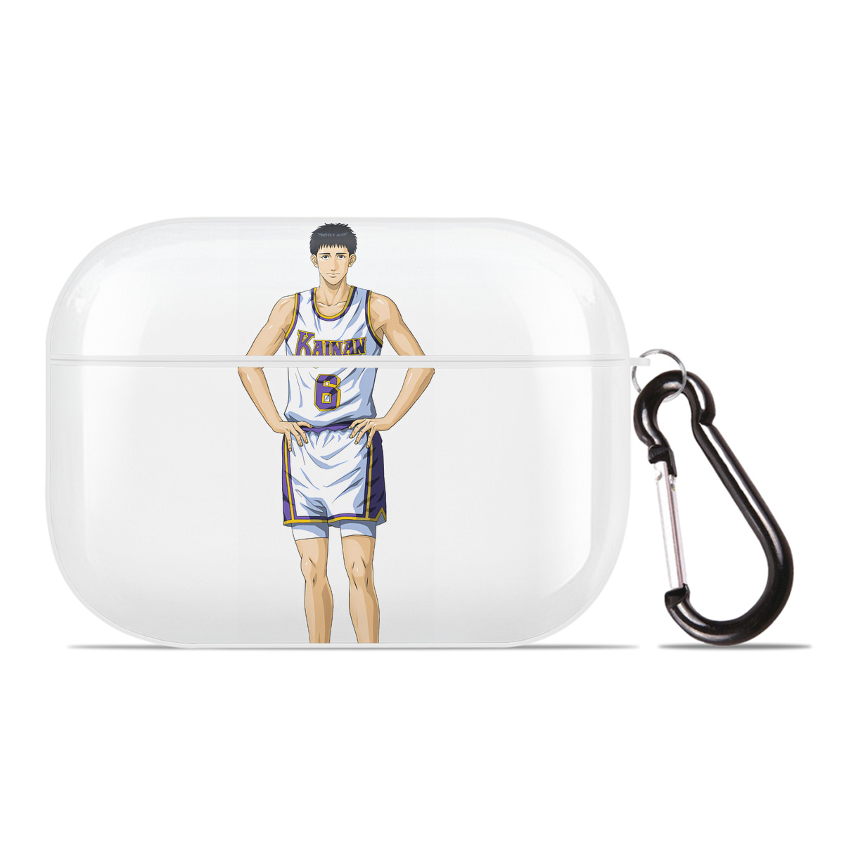 SLAM DUNK／スラムダンク 【AirPods Pro用】ハードシェル保護ケース 耐衝撃・防指紋・カラビナ付き商品仕様