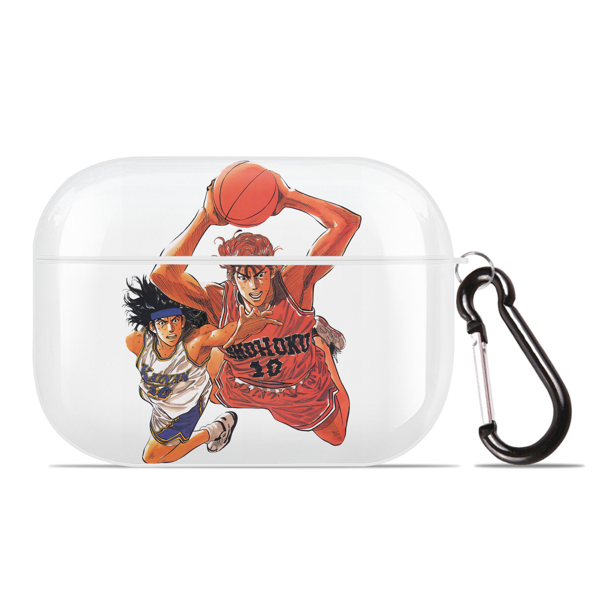 SLAM DUNK／スラムダンク 【AirPods Pro用】ハードシェル保護ケース 耐衝撃・防指紋・カラビナ付き商品仕様