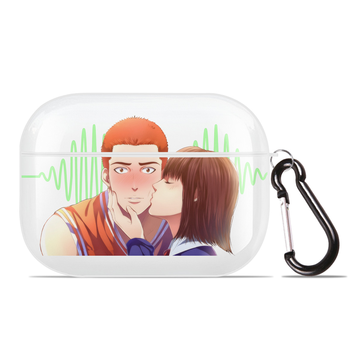 （画像用） SLAM DUNK／スラムダンク 【AirPods Pro用】ハードシェル保護ケース 耐衝撃・防指紋・カラビナ付き商品仕様