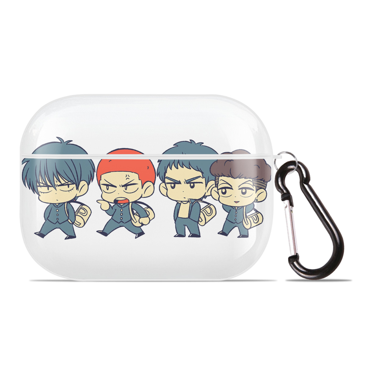 SLAM DUNK／スラムダンク 【AirPods Pro用】ハードシェル保護ケース 耐衝撃・防指紋・カラビナ付き商品仕様
