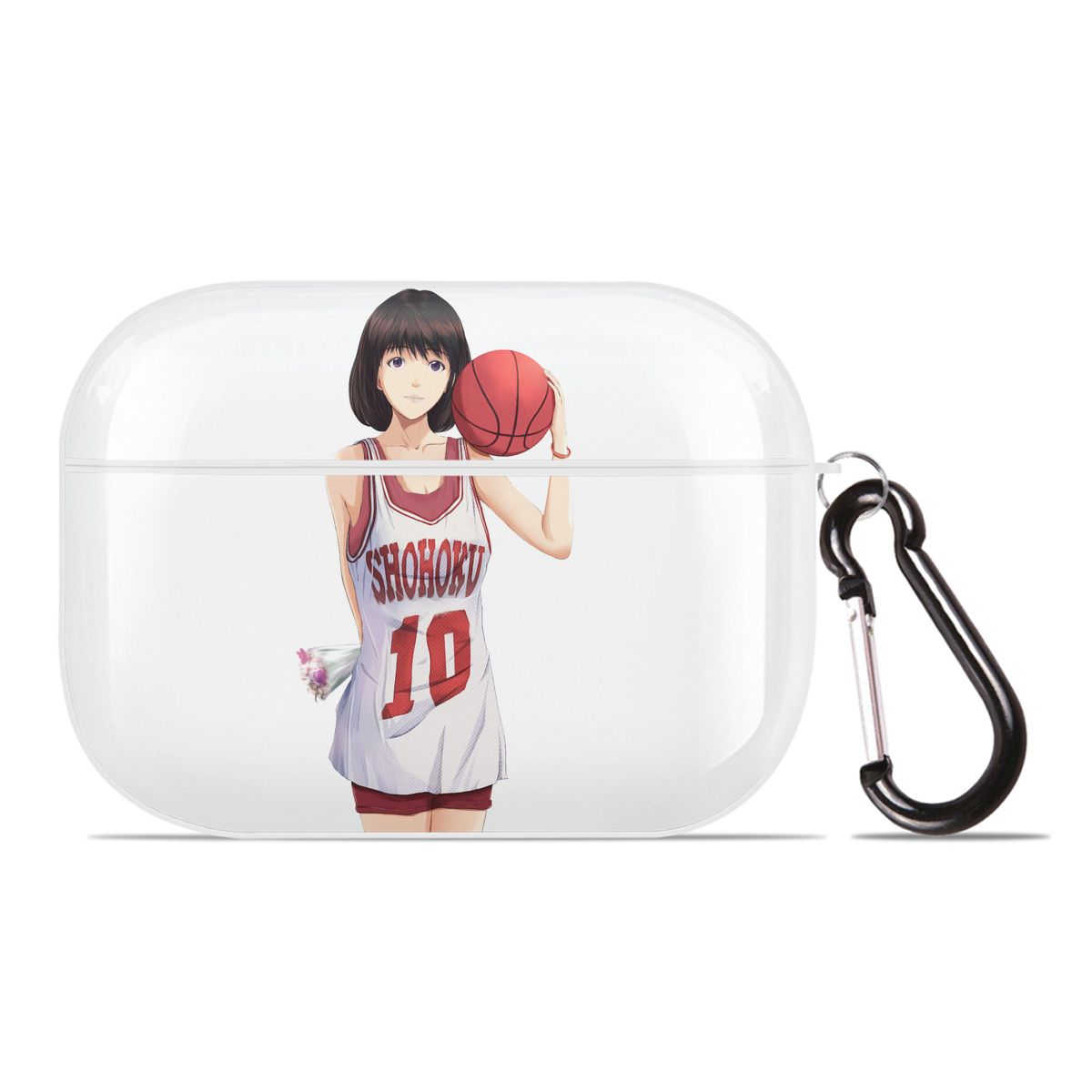 SLAM DUNK／スラムダンク 【AirPods Pro用】ハードシェル保護ケース 耐衝撃・防指紋・カラビナ付き商品仕様