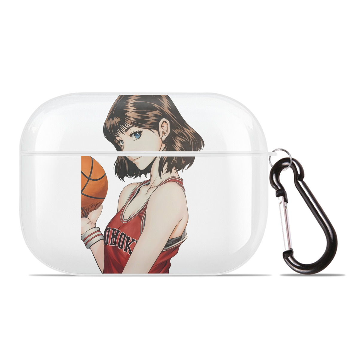 SLAM DUNK／スラムダンク 【AirPods Pro用】ハードシェル保護ケース 耐衝撃・防指紋・カラビナ付き商品仕様