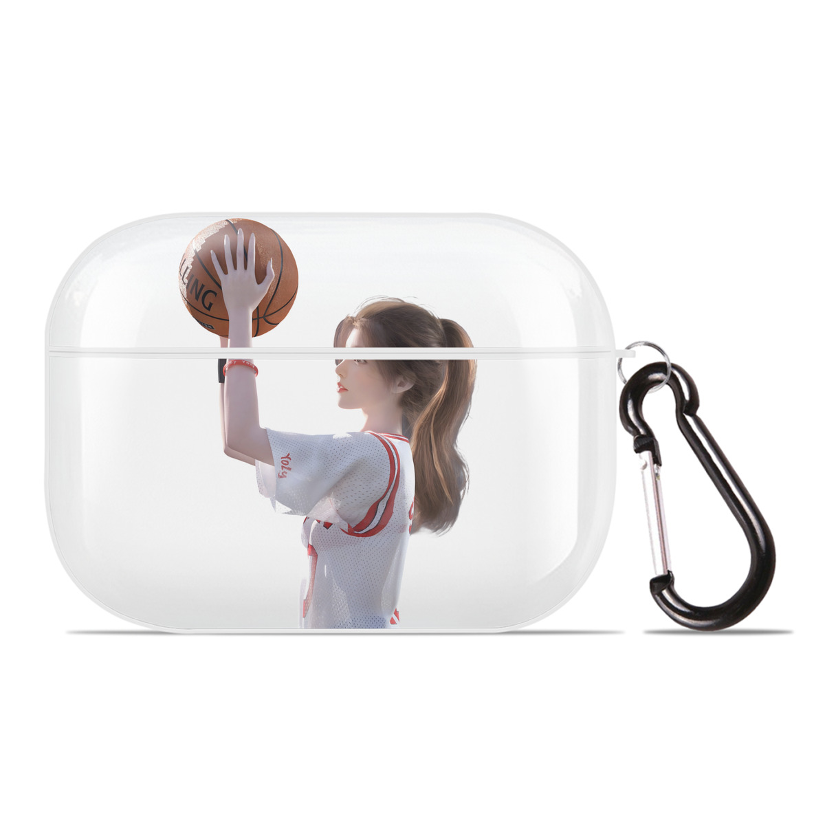 SLAM DUNK／スラムダンク 【AirPods Pro用】ハードシェル保護ケース 耐衝撃・防指紋・カラビナ付き商品仕様