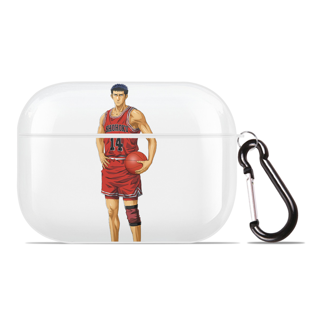 SLAM DUNK／スラムダンク 【AirPods Pro用】ハードシェル保護ケース 耐衝撃・防指紋・カラビナ付き商品仕様