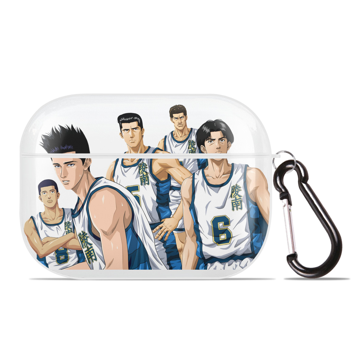 SLAM DUNK／スラムダンク 【AirPods Pro用】ハードシェル保護ケース 耐衝撃・防指紋・カラビナ付き商品仕様