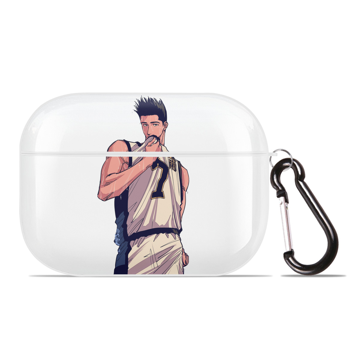 SLAM DUNK／スラムダンク 【AirPods Pro用】ハードシェル保護ケース 耐衝撃・防指紋・カラビナ付き商品仕様
