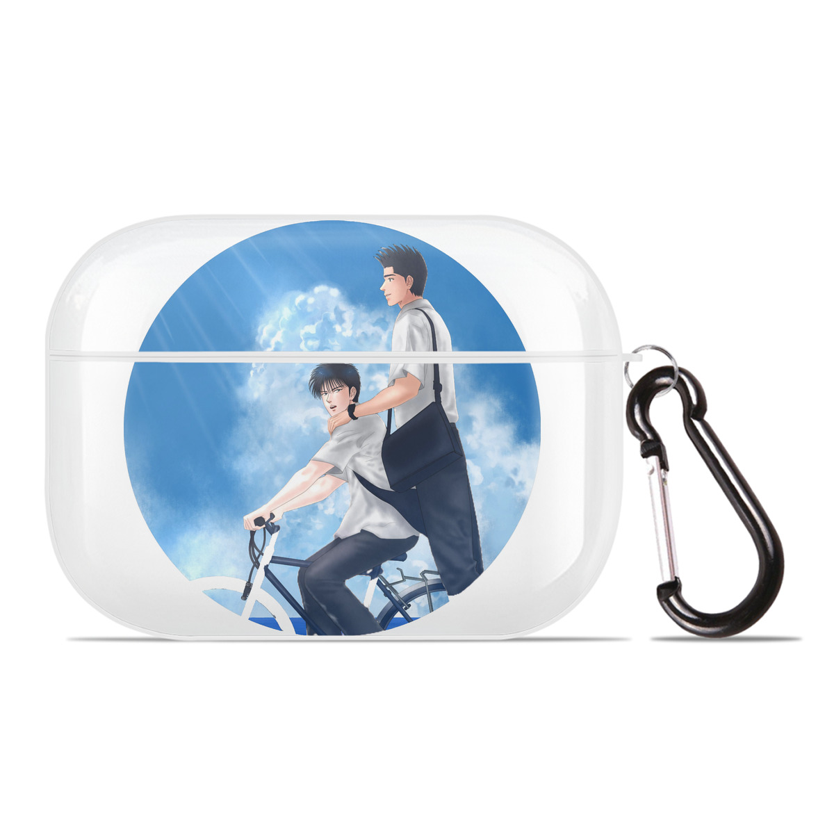 （画像用） SLAM DUNK／スラムダンク 【AirPods Pro用】ハードシェル保護ケース 耐衝撃・防指紋・カラビナ付き商品仕様