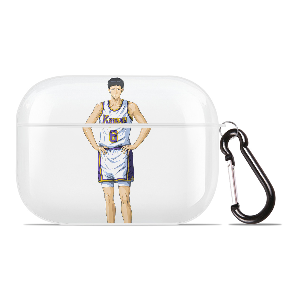 SLAM DUNK／スラムダンク 【AirPods Pro用】ハードシェル保護ケース 耐衝撃・防指紋・カラビナ付き商品仕様