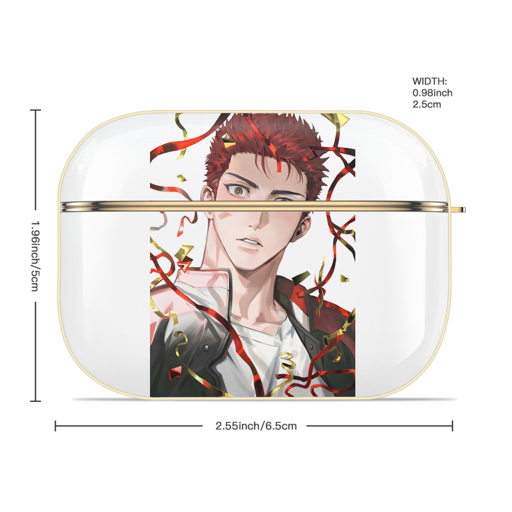 SLAM DUNK／スラムダンク 【AirPods Pro用】ハードシェル保護ケース｜耐衝撃・防指紋・カラビナ付き商品仕様