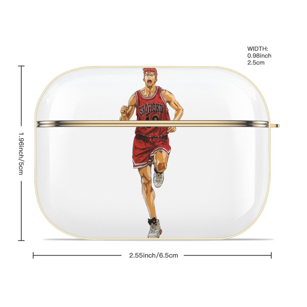 SLAM DUNK／スラムダンク 【AirPods Pro用】ハードシェル保護ケース｜耐衝撃・防指紋・カラビナ付き商品仕様