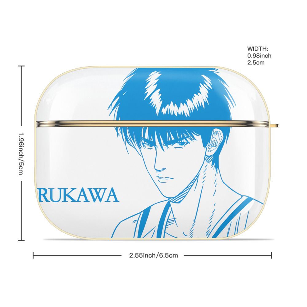 SLAM DUNK／スラムダンク 【AirPods Pro用】ハードシェル保護ケース｜耐衝撃・防指紋・カラビナ付き商品仕様