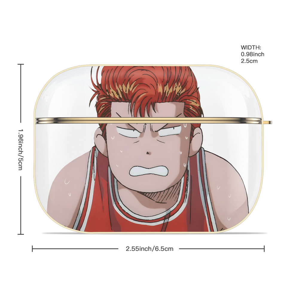 SLAM DUNK／スラムダンク 【AirPods Pro用】ハードシェル保護ケース｜耐衝撃・防指紋・カラビナ付き商品仕様