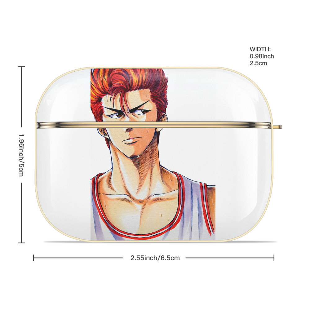 SLAM DUNK／スラムダンク 【AirPods Pro用】ハードシェル保護ケース｜耐衝撃・防指紋・カラビナ付き商品仕様