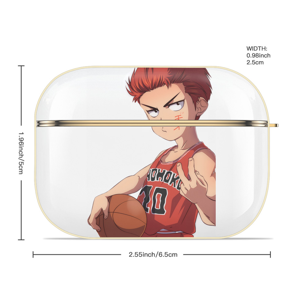 SLAM DUNK／スラムダンク 【AirPods Pro用】ハードシェル保護ケース｜耐衝撃・防指紋・カラビナ付き商品仕様