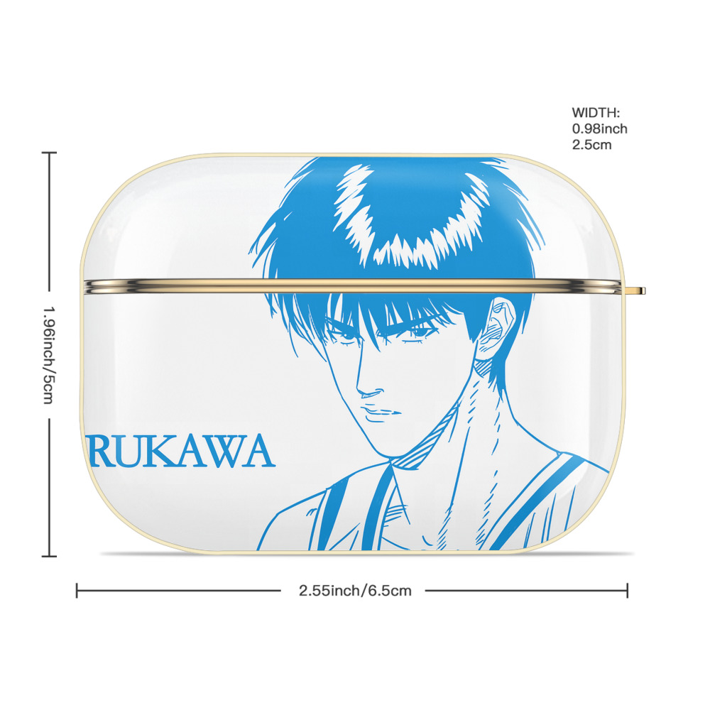SLAM DUNK／スラムダンク 【AirPods Pro用】ハードシェル保護ケース｜耐衝撃・防指紋・カラビナ付き商品仕様