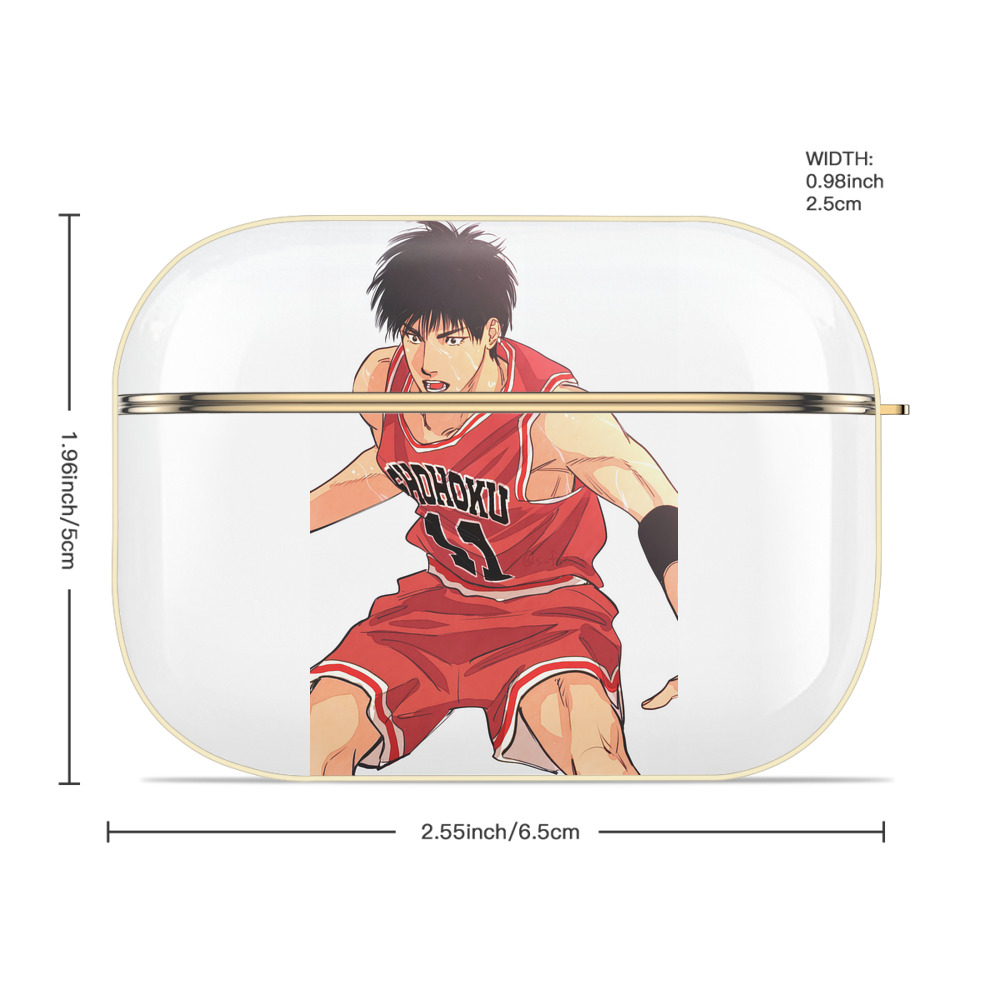 SLAM DUNK／スラムダンク 【AirPods Pro用】ハードシェル保護ケース｜耐衝撃・防指紋・カラビナ付き商品仕様