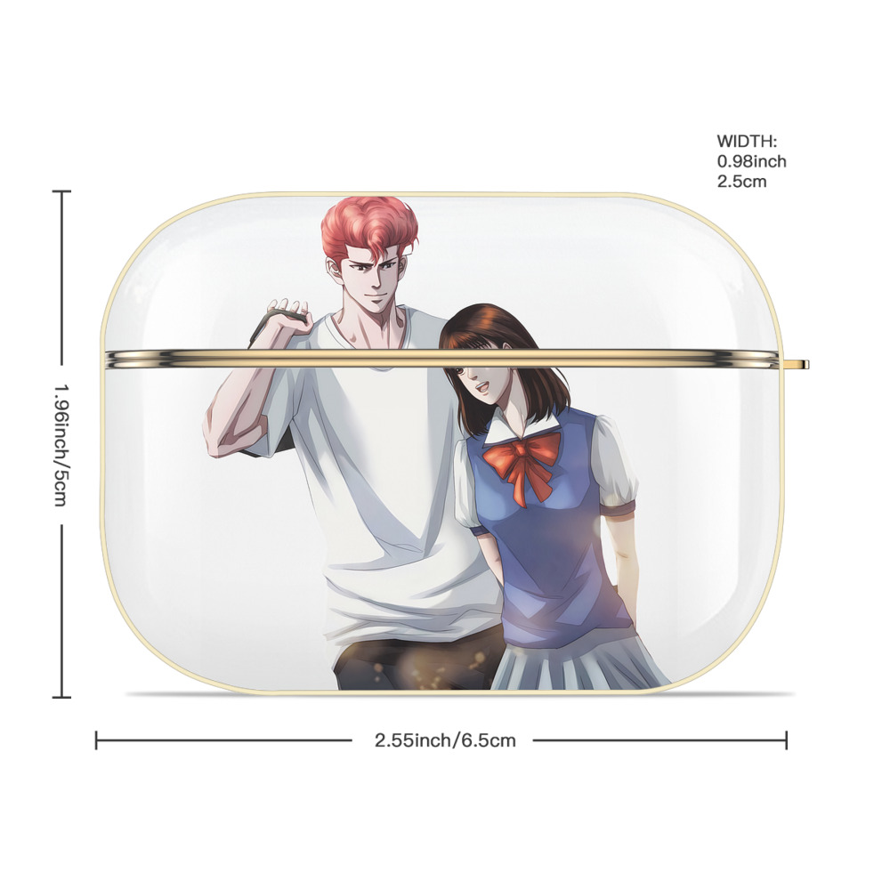 SLAM DUNK／スラムダンク 【AirPods Pro用】ハードシェル保護ケース｜耐衝撃・防指紋・カラビナ付き商品仕様