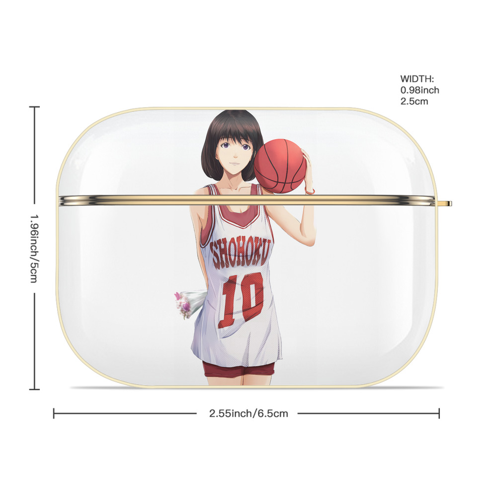 SLAM DUNK／スラムダンク 【AirPods Pro用】ハードシェル保護ケース｜耐衝撃・防指紋・カラビナ付き商品仕様