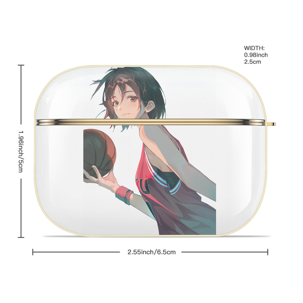 SLAM DUNK／スラムダンク 【AirPods Pro用】ハードシェル保護ケース｜耐衝撃・防指紋・カラビナ付き商品仕様