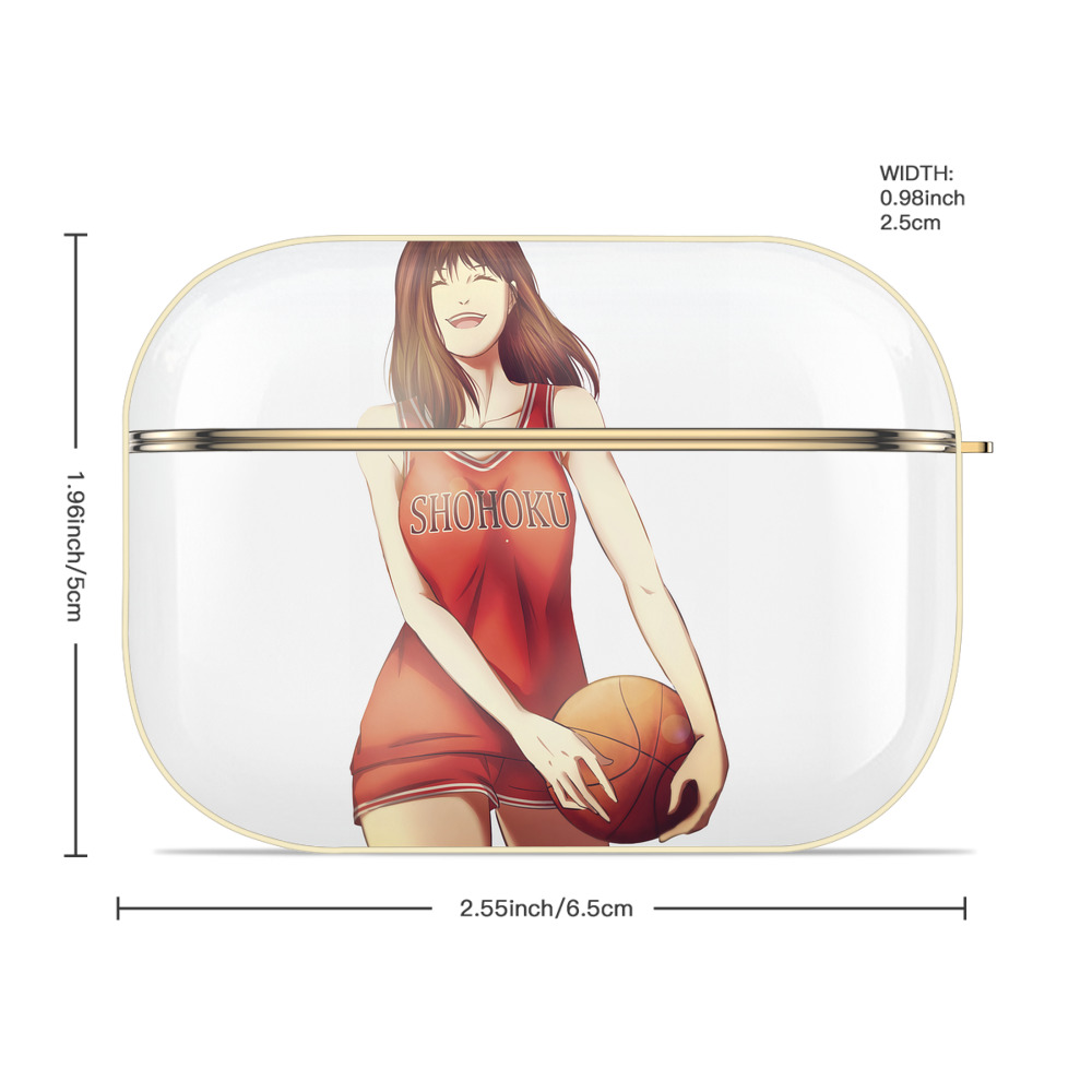 SLAM DUNK／スラムダンク 【AirPods Pro用】ハードシェル保護ケース｜耐衝撃・防指紋・カラビナ付き商品仕様