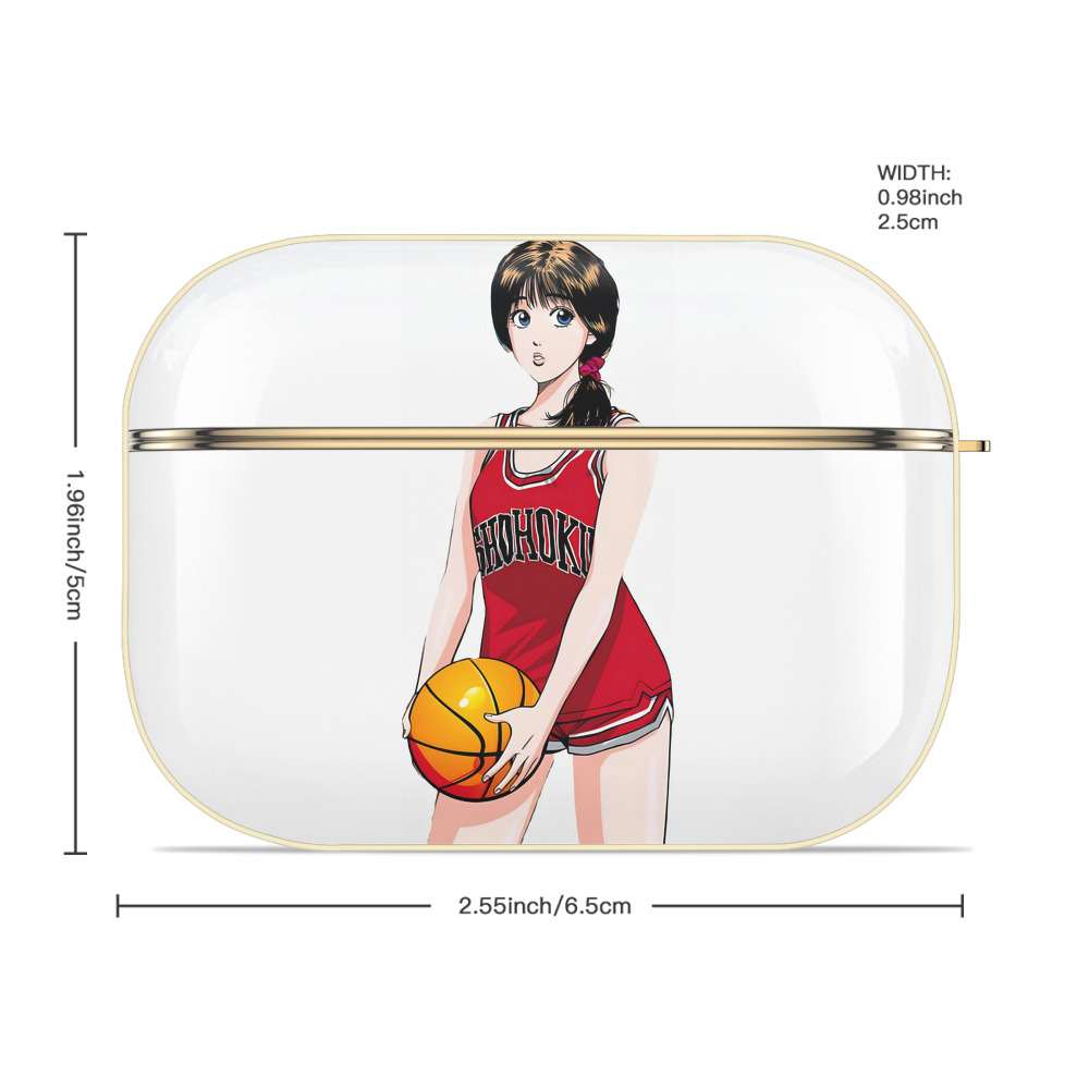 SLAM DUNK／スラムダンク 【AirPods Pro用】ハードシェル保護ケース｜耐衝撃・防指紋・カラビナ付き商品仕様