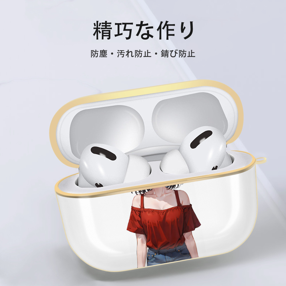 SLAM DUNK／スラムダンク 【AirPods Pro用】ハードシェル保護ケース｜耐衝撃・防指紋・カラビナ付き商品仕様