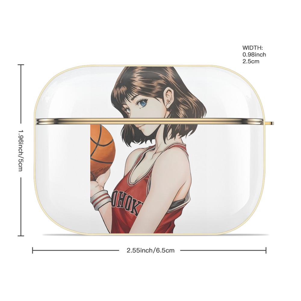 SLAM DUNK／スラムダンク 【AirPods Pro用】ハードシェル保護ケース｜耐衝撃・防指紋・カラビナ付き商品仕様