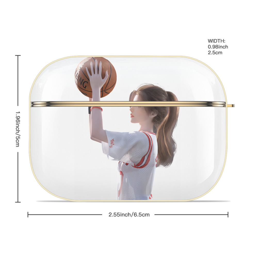 SLAM DUNK／スラムダンク 【AirPods Pro用】ハードシェル保護ケース｜耐衝撃・防指紋・カラビナ付き商品仕様