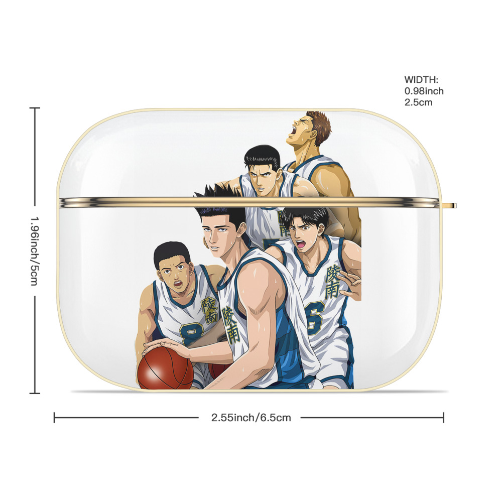 SLAM DUNK／スラムダンク 【AirPods Pro用】ハードシェル保護ケース｜耐衝撃・防指紋・カラビナ付き商品仕様