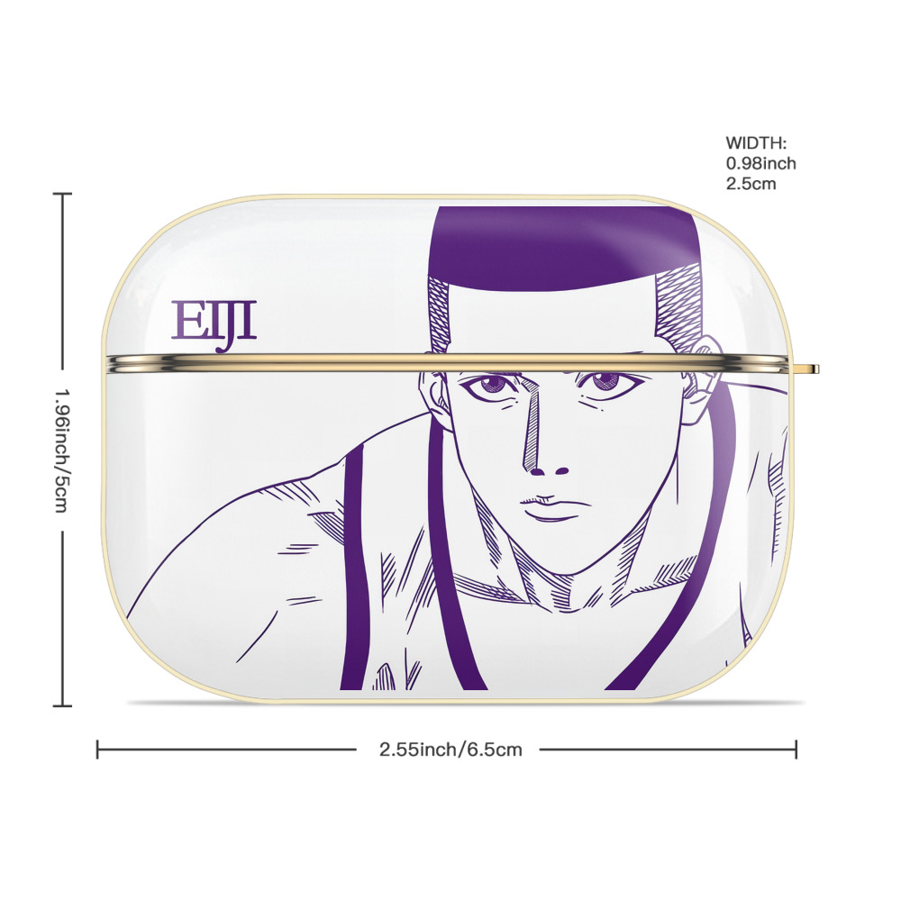 SLAM DUNK／スラムダンク 【AirPods Pro用】ハードシェル保護ケース｜耐衝撃・防指紋・カラビナ付き商品仕様