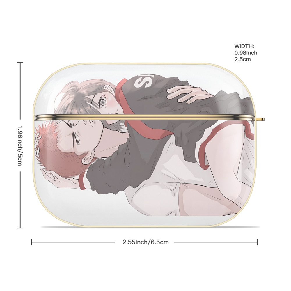 SLAM DUNK／スラムダンク 【AirPods Pro用】ハードシェル保護ケース｜耐衝撃・防指紋・カラビナ付き商品仕様