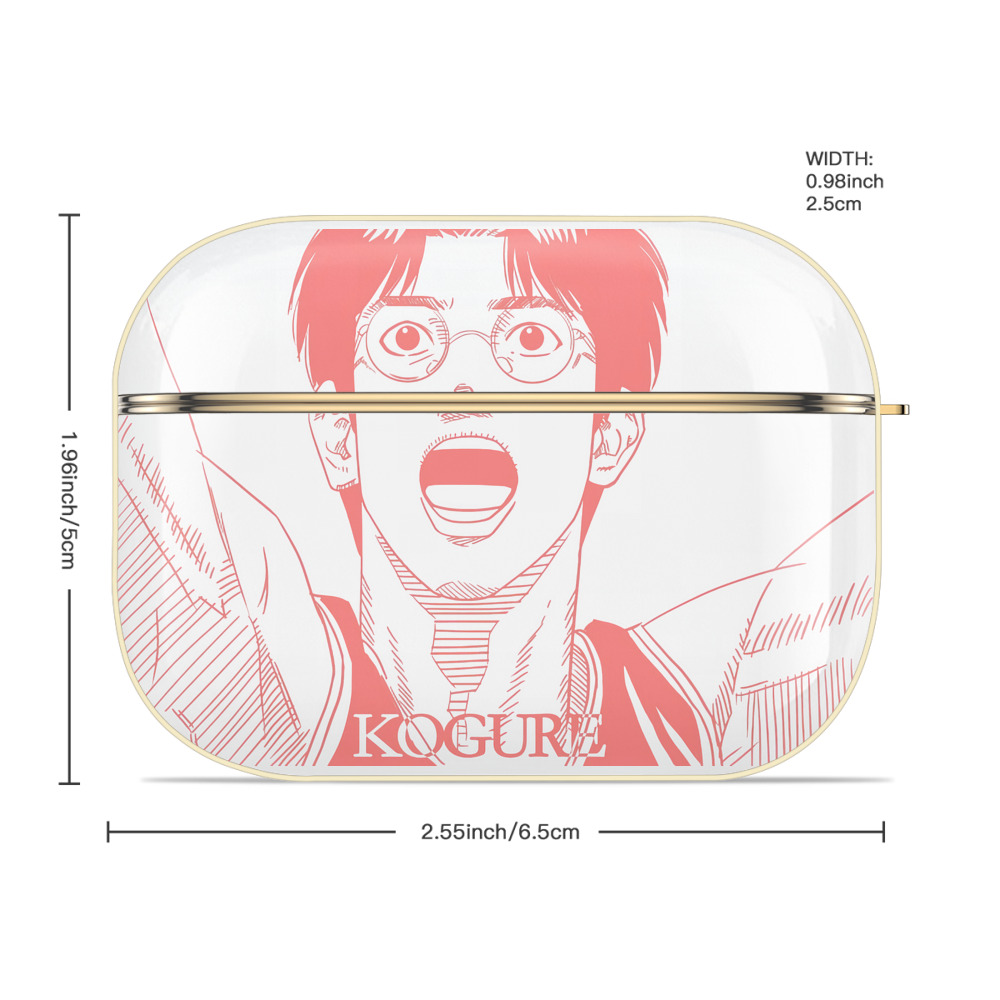 SLAM DUNK／スラムダンク 【AirPods Pro用】ハードシェル保護ケース｜耐衝撃・防指紋・カラビナ付き商品仕様