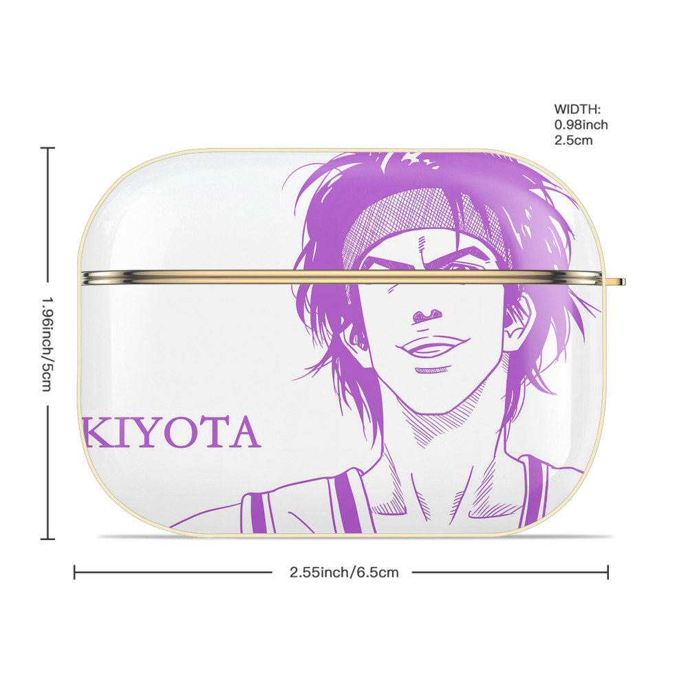 SLAM DUNK／スラムダンク 【AirPods Pro用】ハードシェル保護ケース｜耐衝撃・防指紋・カラビナ付き商品仕様