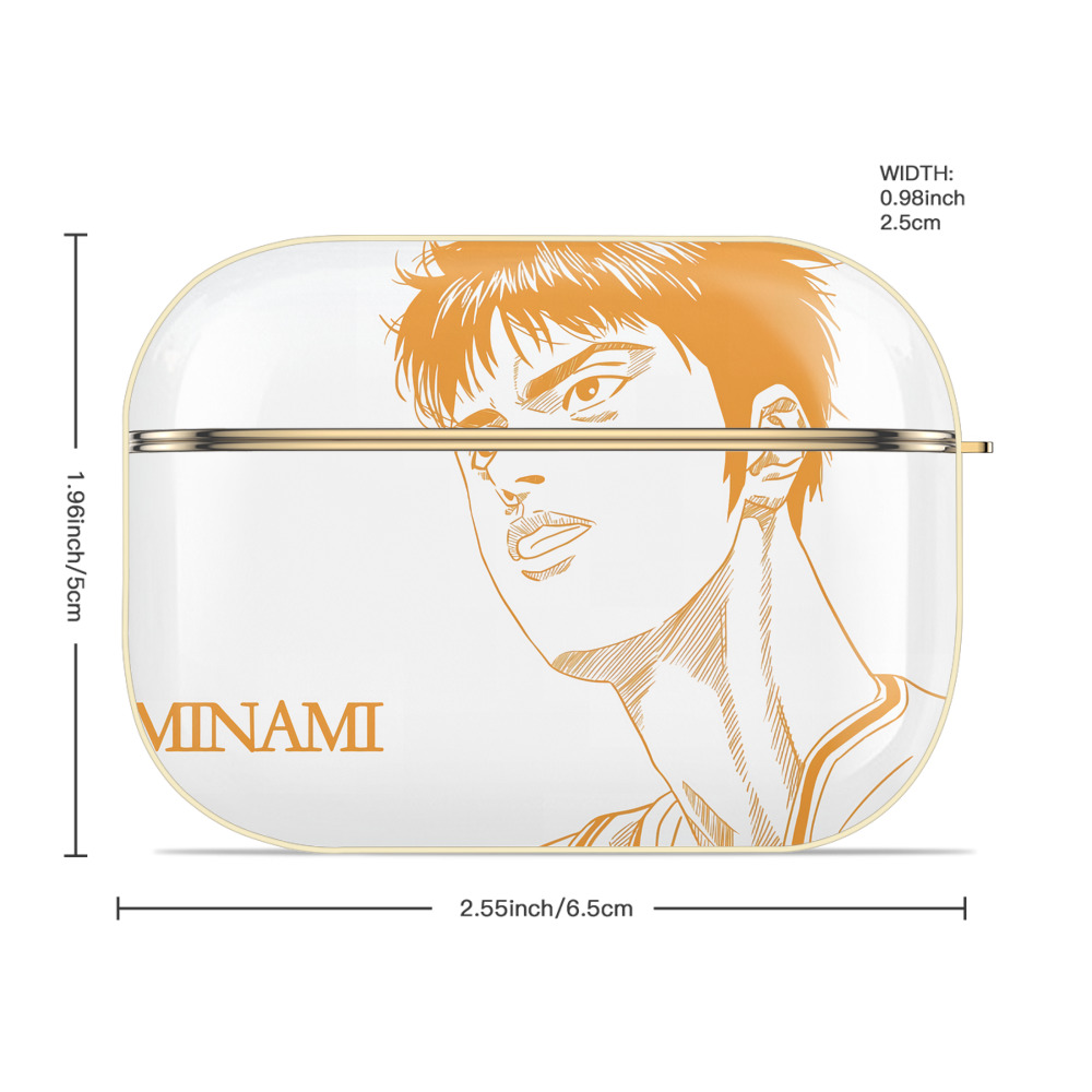 SLAM DUNK／スラムダンク 【AirPods Pro用】ハードシェル保護ケース｜耐衝撃・防指紋・カラビナ付き商品仕様