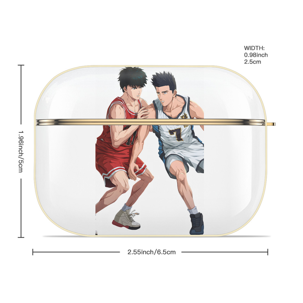 SLAM DUNK／スラムダンク 【AirPods Pro用】ハードシェル保護ケース｜耐衝撃・防指紋・カラビナ付き商品仕様