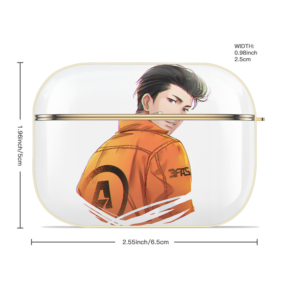 SLAM DUNK／スラムダンク 【AirPods Pro用】ハードシェル保護ケース｜耐衝撃・防指紋・カラビナ付き商品仕様