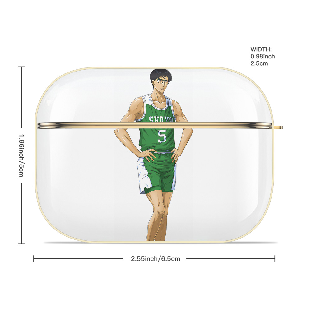 SLAM DUNK／スラムダンク 【AirPods Pro用】ハードシェル保護ケース｜耐衝撃・防指紋・カラビナ付き商品仕様