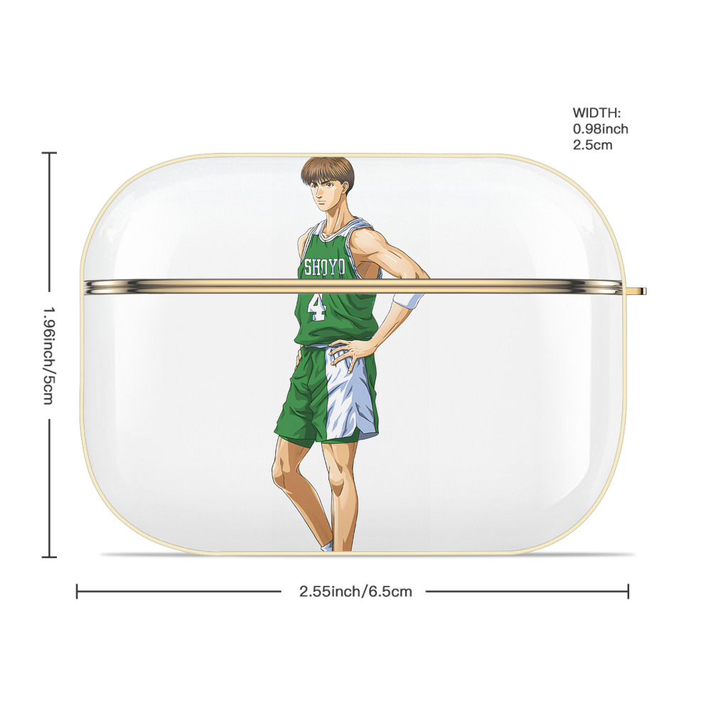 SLAM DUNK／スラムダンク 【AirPods Pro用】ハードシェル保護ケース｜耐衝撃・防指紋・カラビナ付き商品仕様