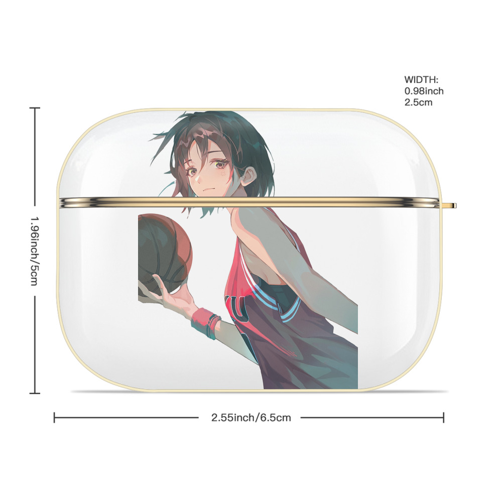 SLAM DUNK／スラムダンク 【AirPods Pro用】ハードシェル保護ケース｜耐衝撃・防指紋・カラビナ付き商品仕様