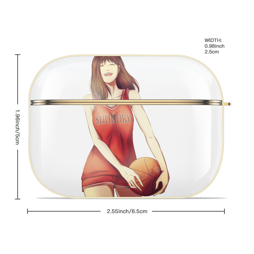 SLAM DUNK／スラムダンク 【AirPods Pro用】ハードシェル保護ケース｜耐衝撃・防指紋・カラビナ付き商品仕様