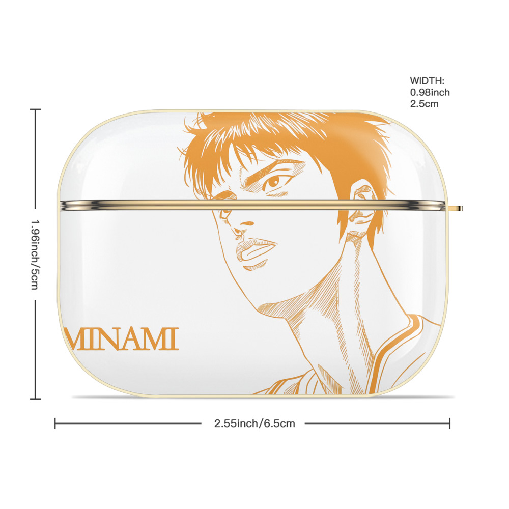 SLAM DUNK／スラムダンク 【AirPods Pro用】ハードシェル保護ケース｜耐衝撃・防指紋・カラビナ付き商品仕様