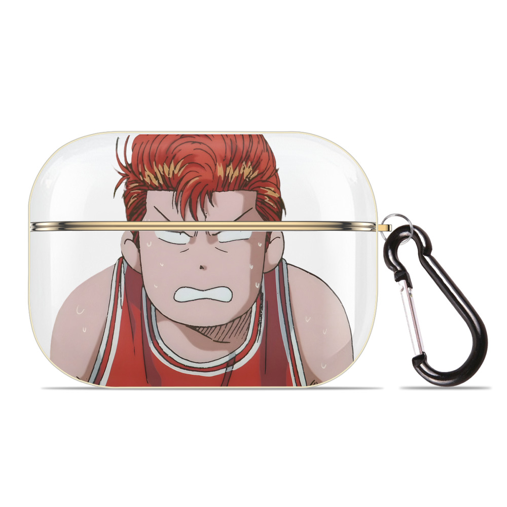 SLAM DUNK／スラムダンク 【AirPods Pro用】ハードシェル保護ケース｜耐衝撃・防指紋・カラビナ付き商品仕様
