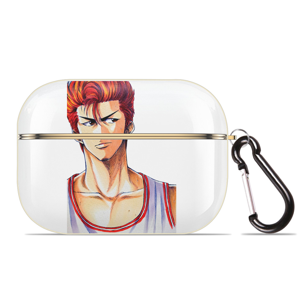 SLAM DUNK／スラムダンク 【AirPods Pro用】ハードシェル保護ケース｜耐衝撃・防指紋・カラビナ付き商品仕様