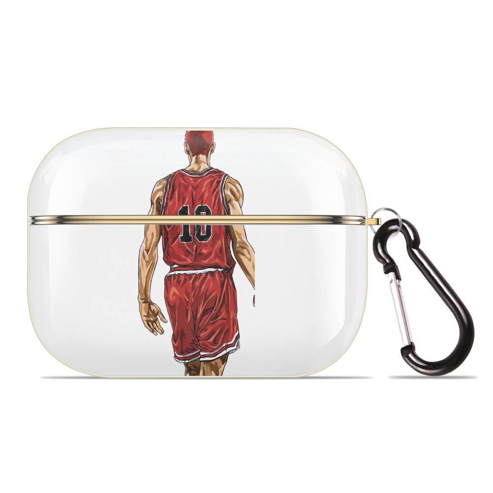 SLAM DUNK／スラムダンク 【AirPods Pro用】ハードシェル保護ケース｜耐衝撃・防指紋・カラビナ付き商品仕様