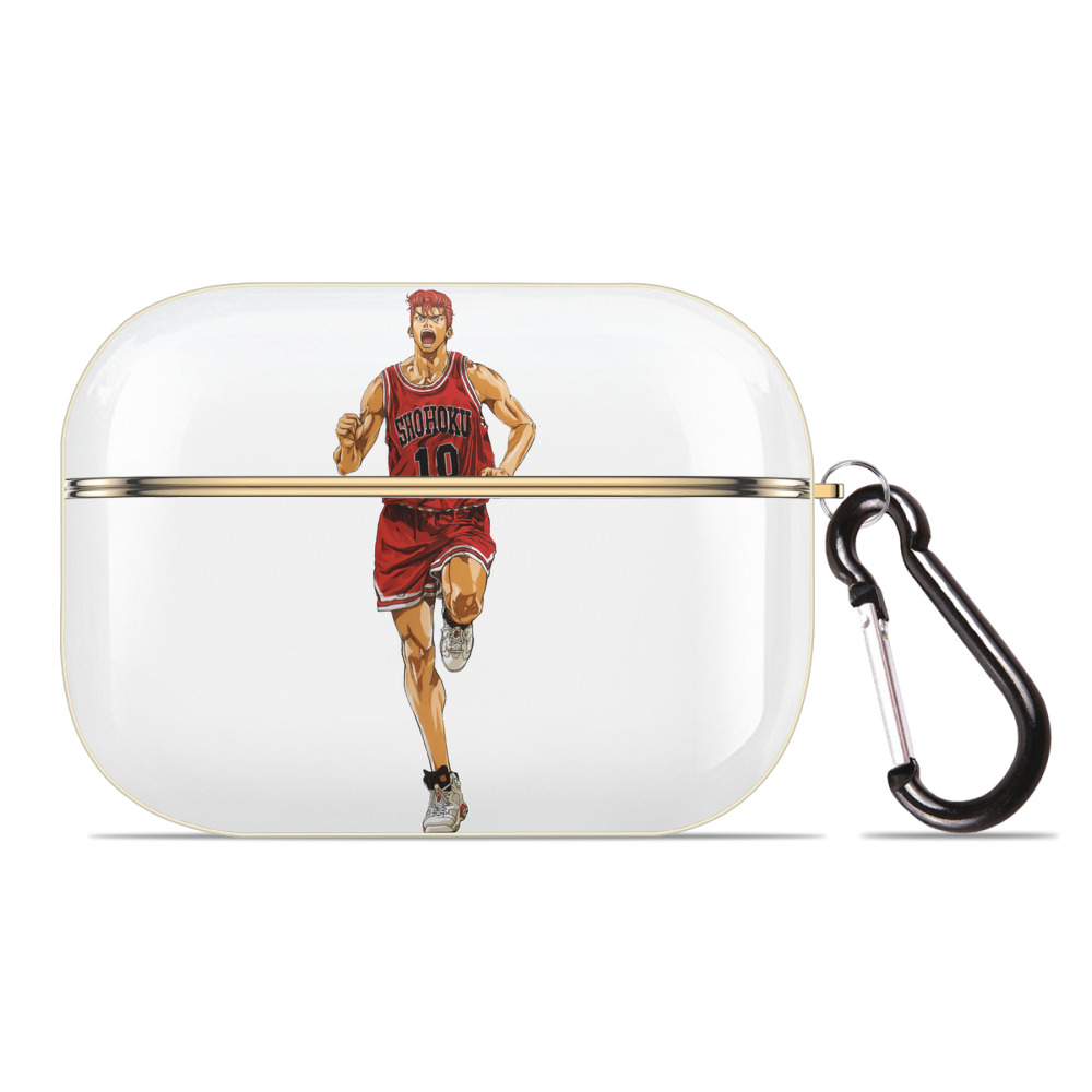 SLAM DUNK／スラムダンク 【AirPods Pro用】ハードシェル保護ケース｜耐衝撃・防指紋・カラビナ付き商品仕様