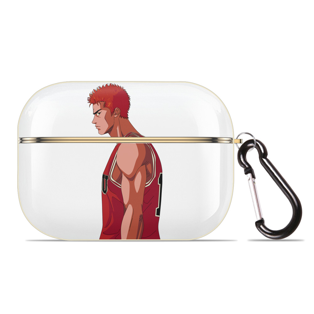 SLAM DUNK／スラムダンク 【AirPods Pro用】ハードシェル保護ケース｜耐衝撃・防指紋・カラビナ付き商品仕様