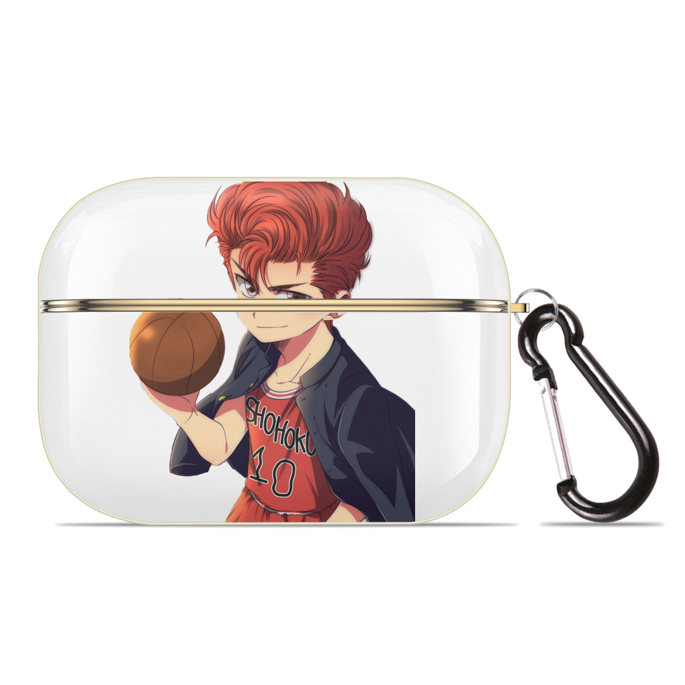 （画像用） SLAM DUNK／スラムダンク 【AirPods Pro用】ハードシェル保護ケース｜耐衝撃・防指紋・カラビナ付き商品仕様