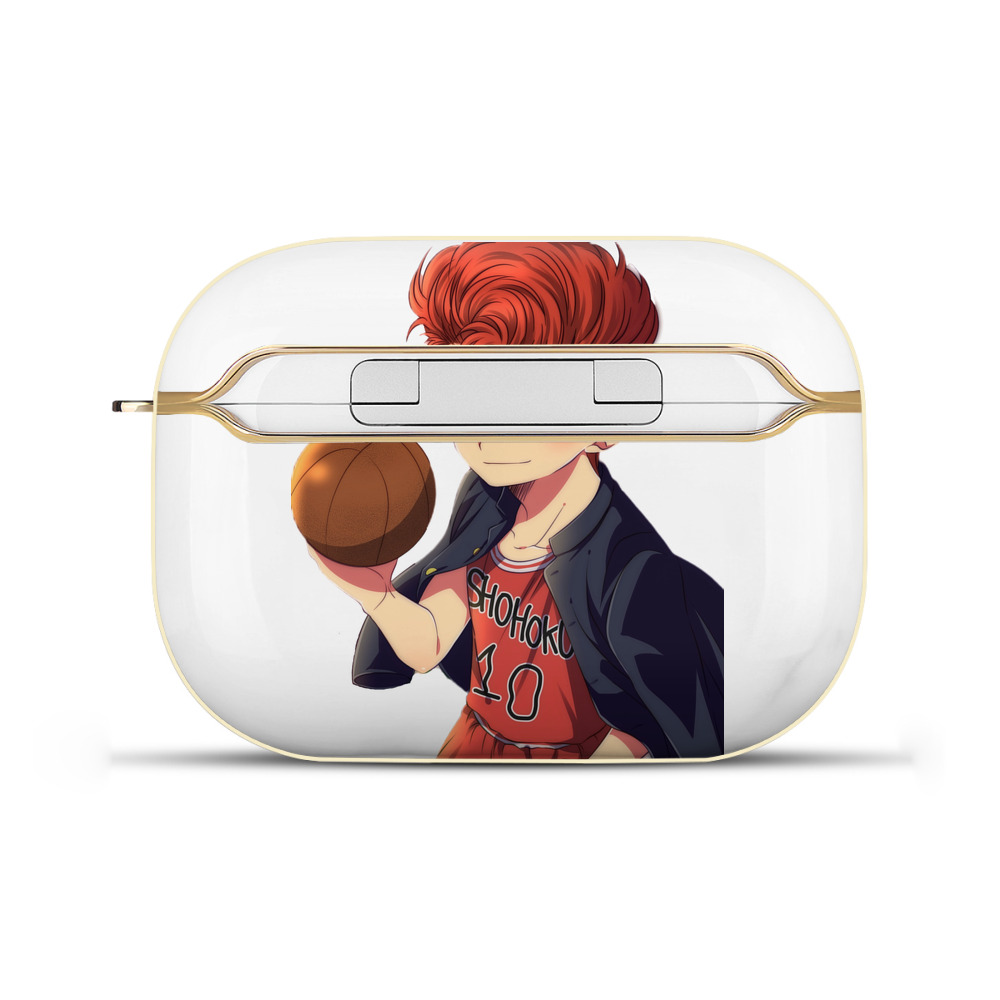 （画像用） SLAM DUNK／スラムダンク 【AirPods Pro用】ハードシェル保護ケース｜耐衝撃・防指紋・カラビナ付き商品仕様
