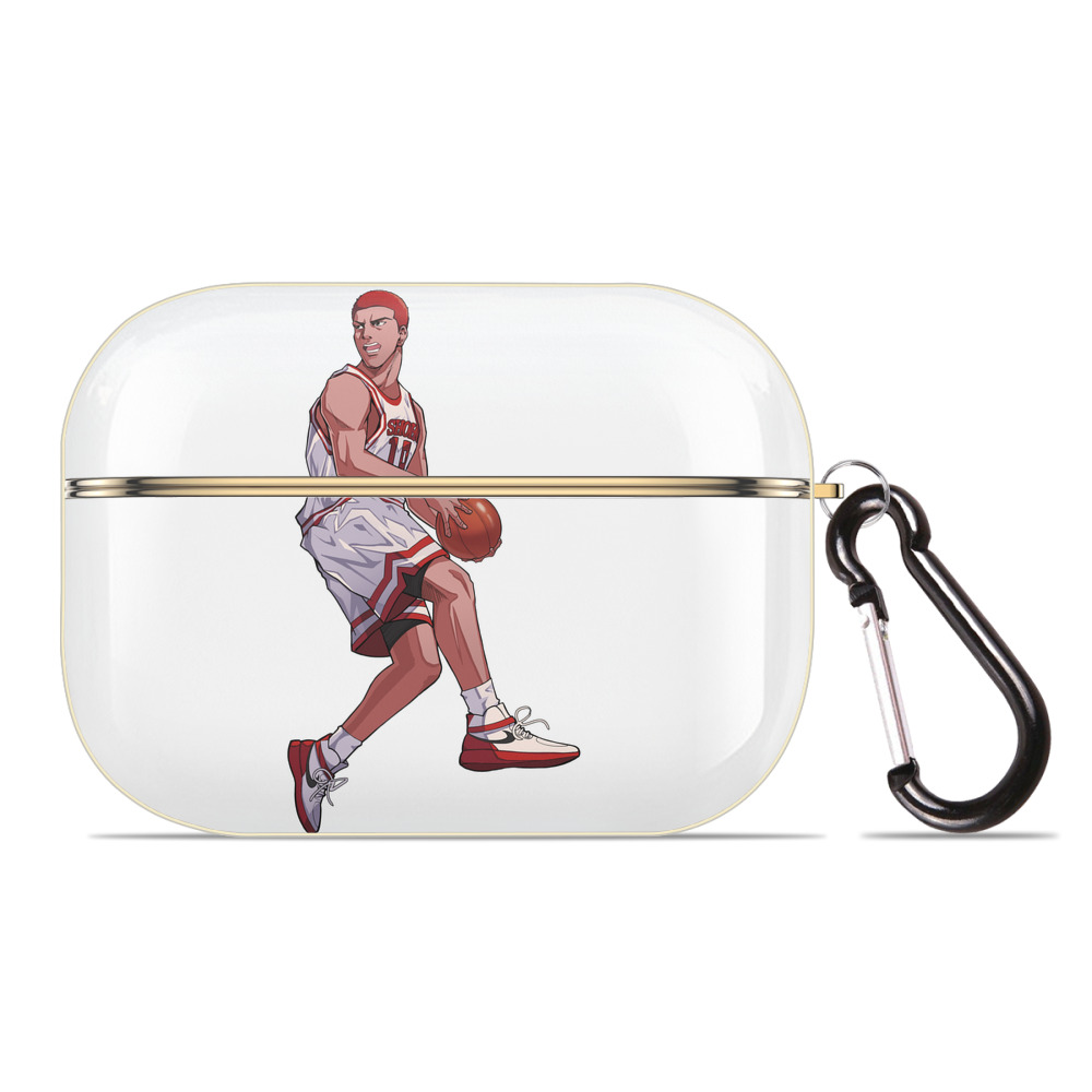 SLAM DUNK／スラムダンク 【AirPods Pro用】ハードシェル保護ケース｜耐衝撃・防指紋・カラビナ付き商品仕様